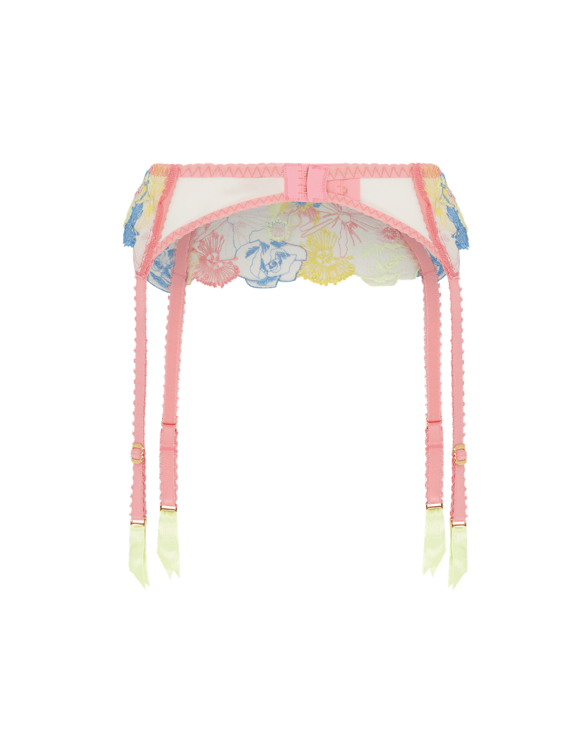 Zuri Suspender Pink Multicolour | Agent Provocateur