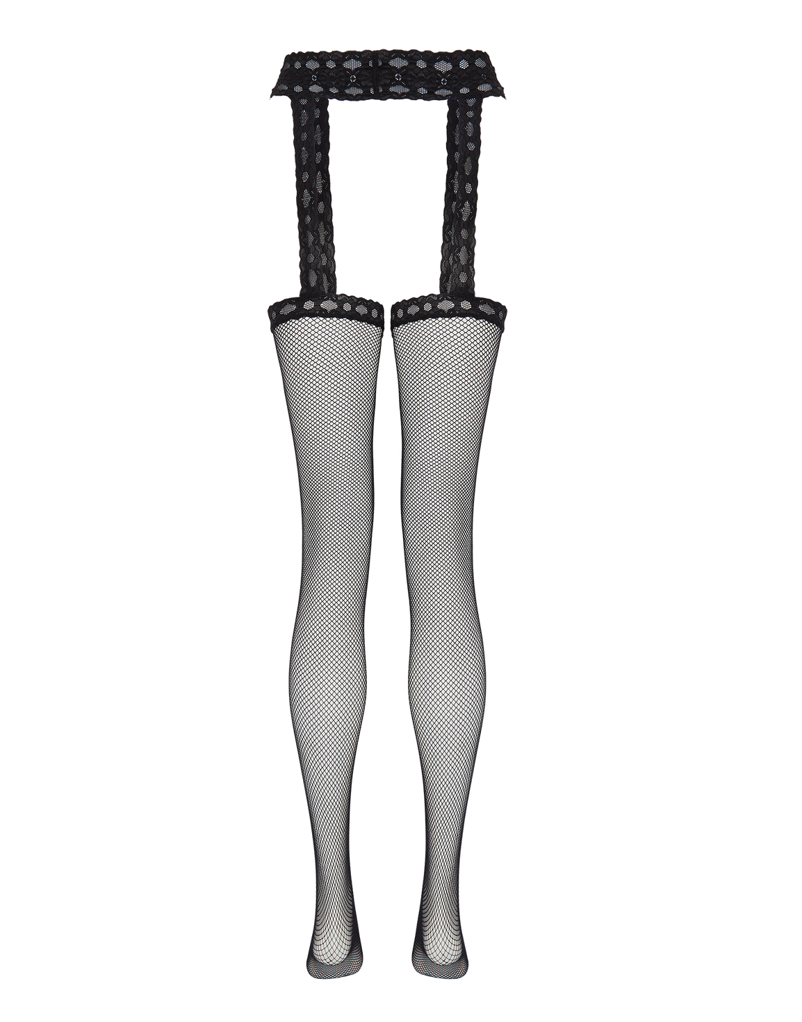 Cryra Fishnet Stockings Black | Agent Provocateur