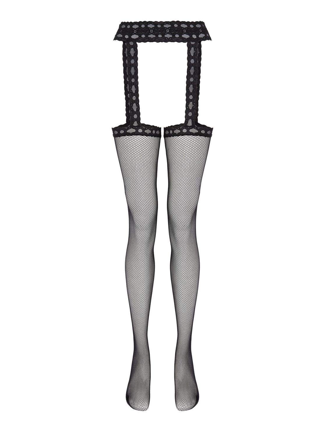 Cryra Fishnet Stockings Black | Agent Provocateur