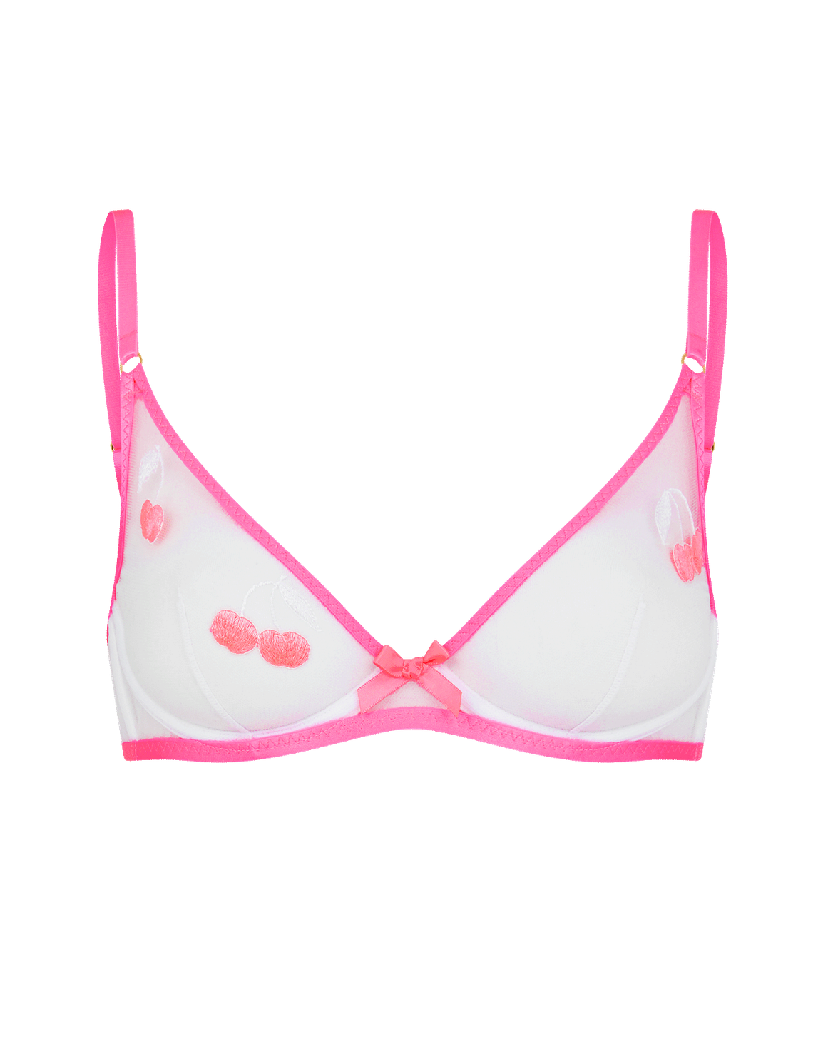 Donnie Plunge Underwired Bra Pink | Agent Provocateur