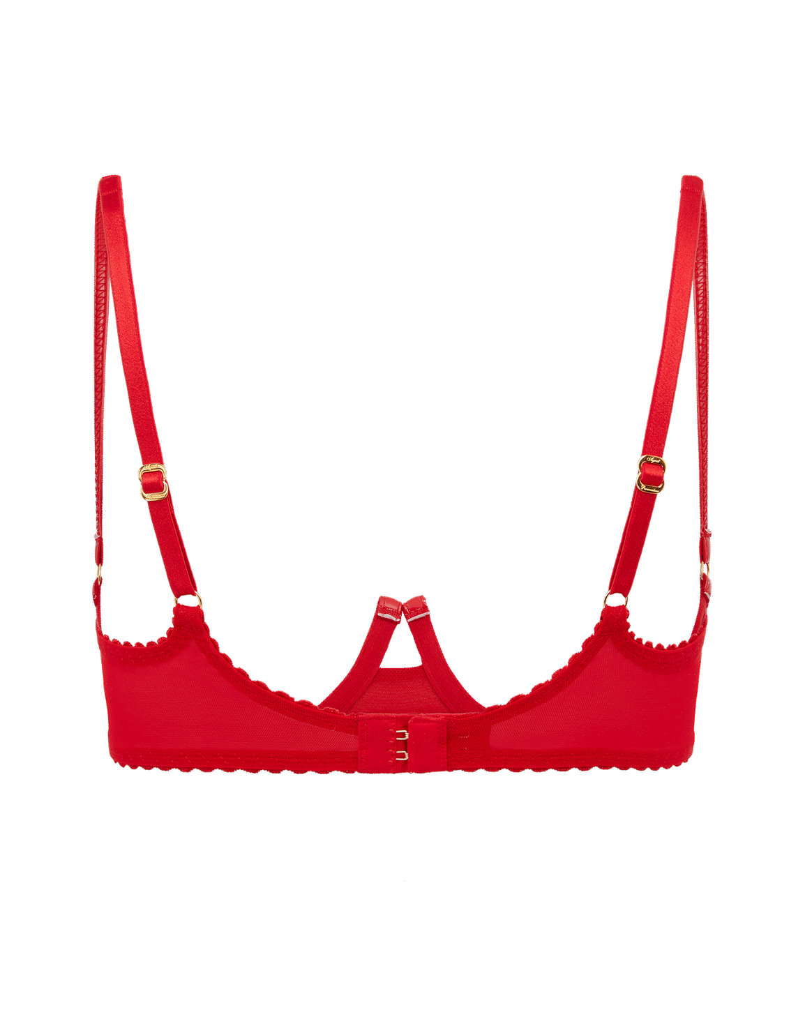 Ozella Open Bra Red | Agent Provocateur