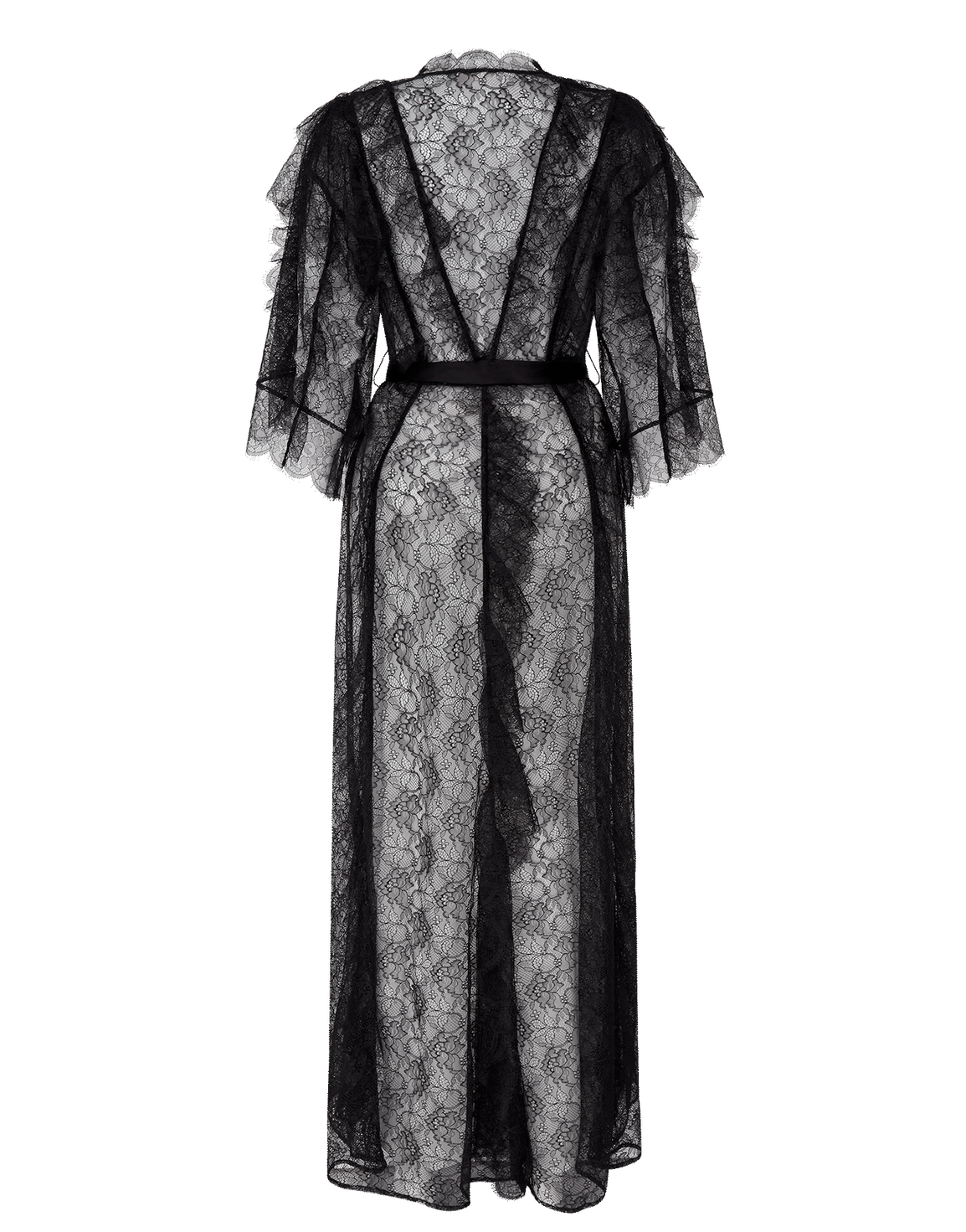 Pomona Dressing Gown Black | Agent Provocateur