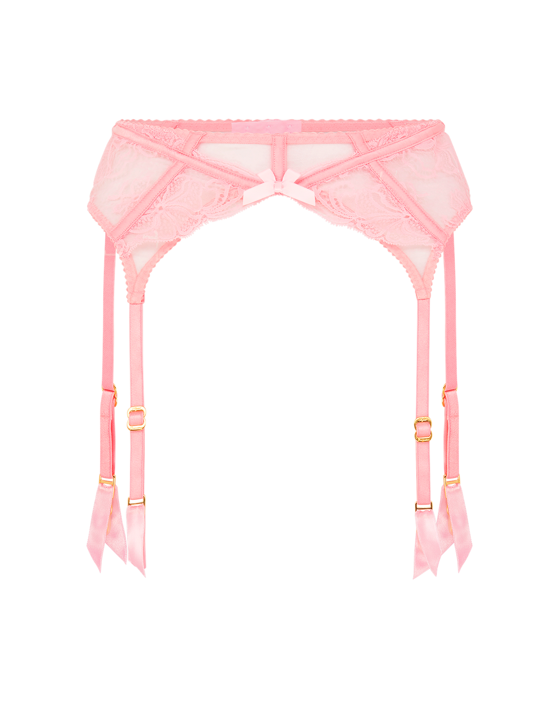 Rozlyn Suspender Baby Pink | Agent Provocateur