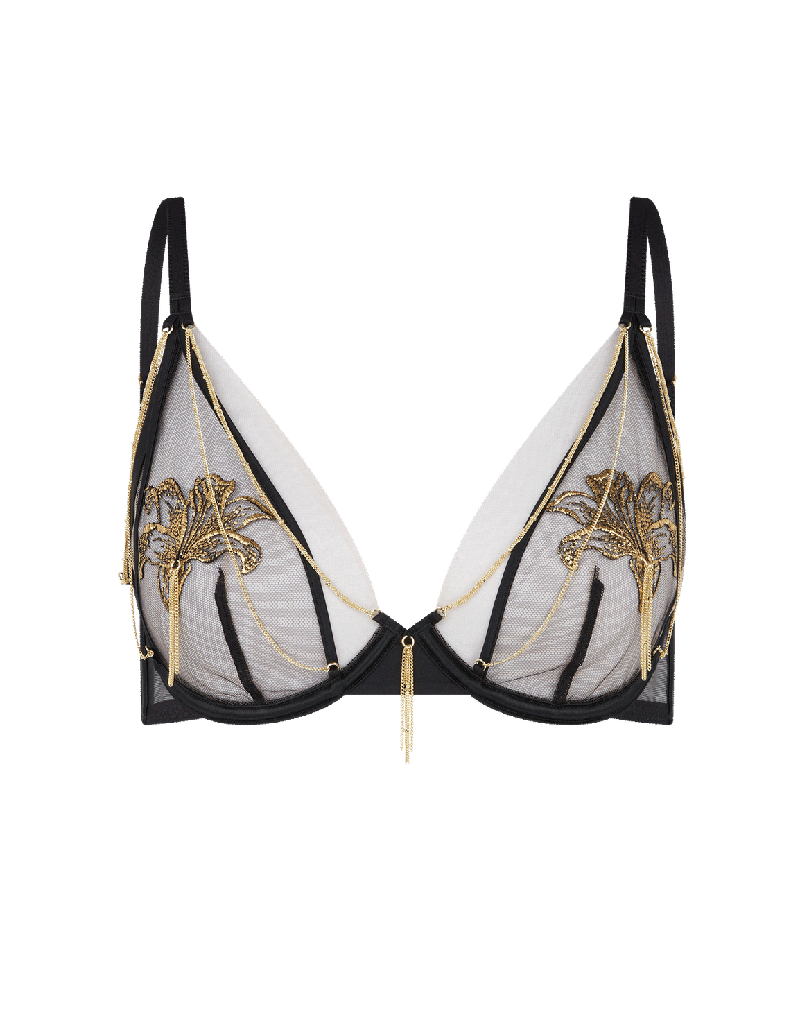 Auretta Plunge Underwired Bra | Agent Provocateur