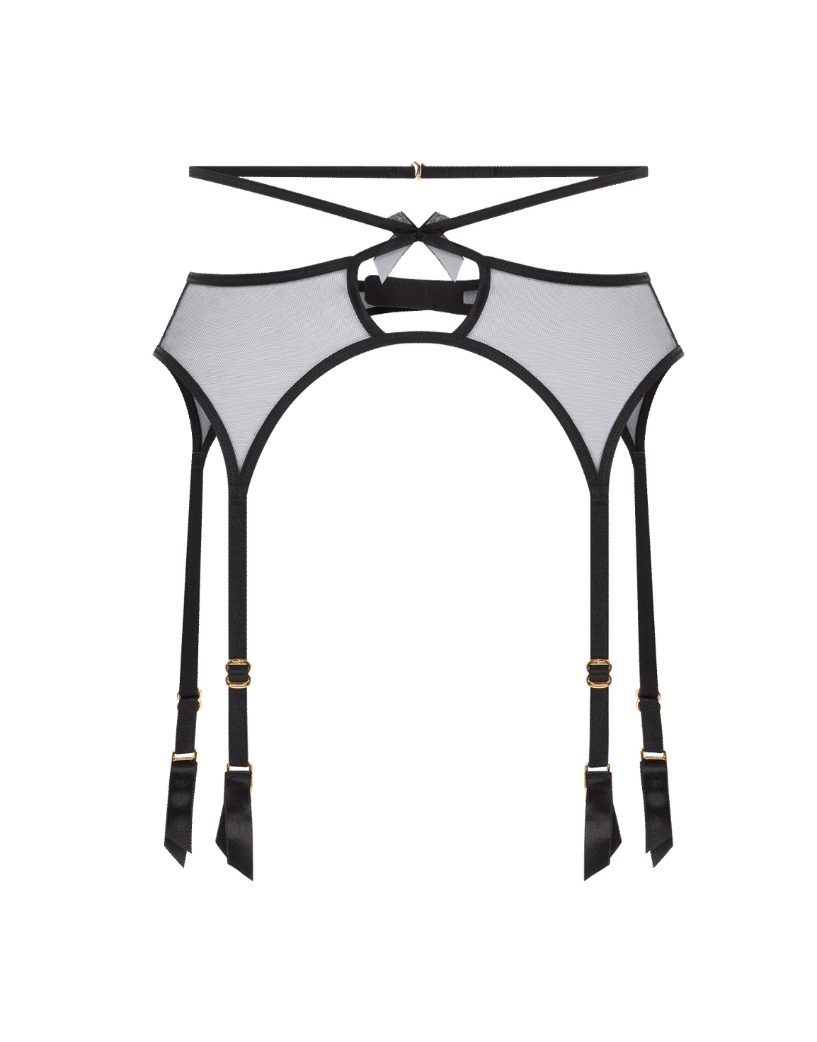 Buffie Suspender Black | Agent Provocateur