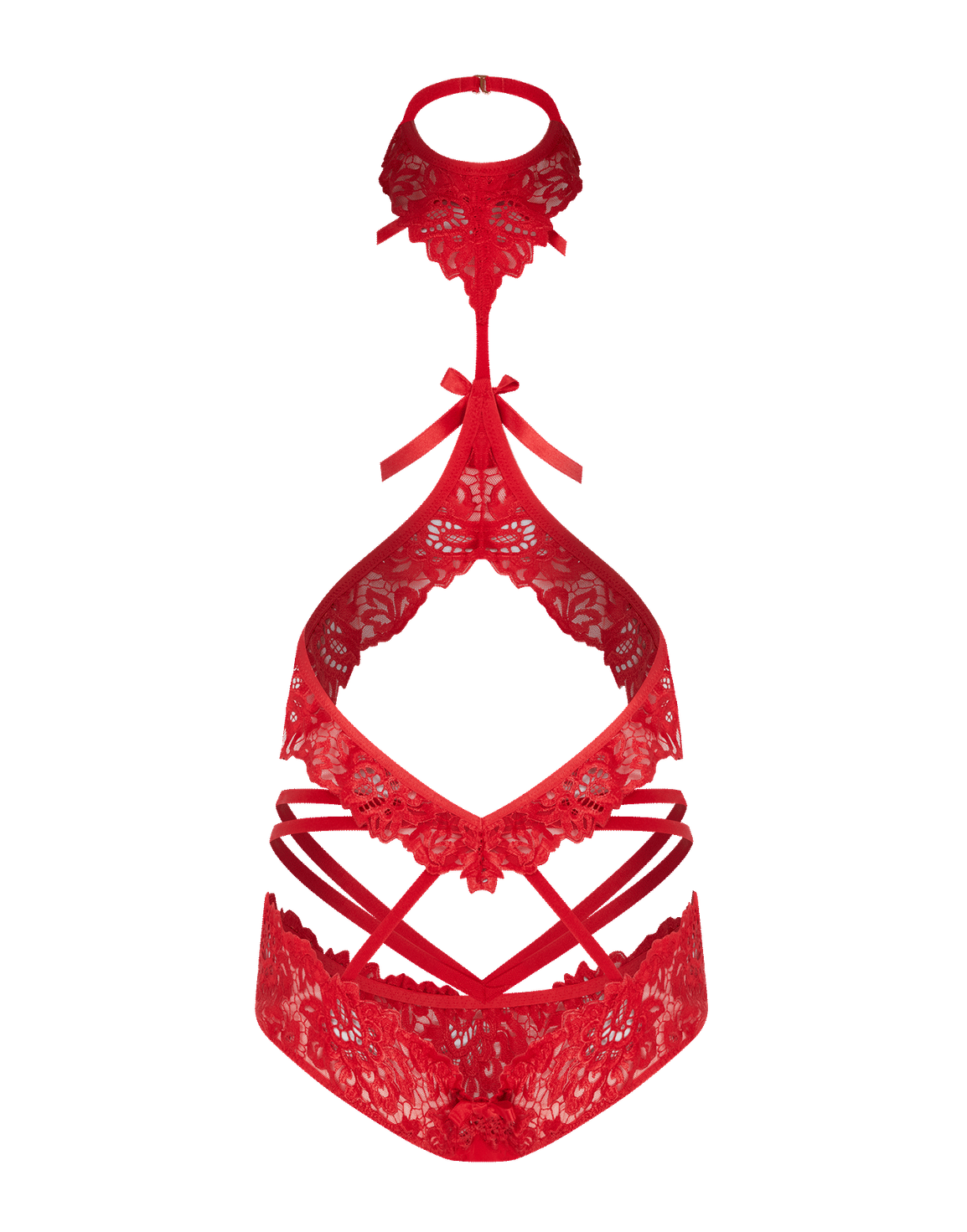 Cendrillon Playsuit Red | Agent Provocateur