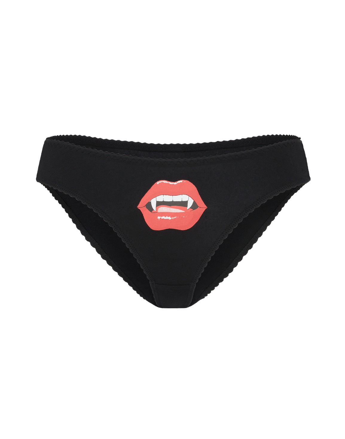 Horror Pyjama Brief Black/Red | Agent Provocateur