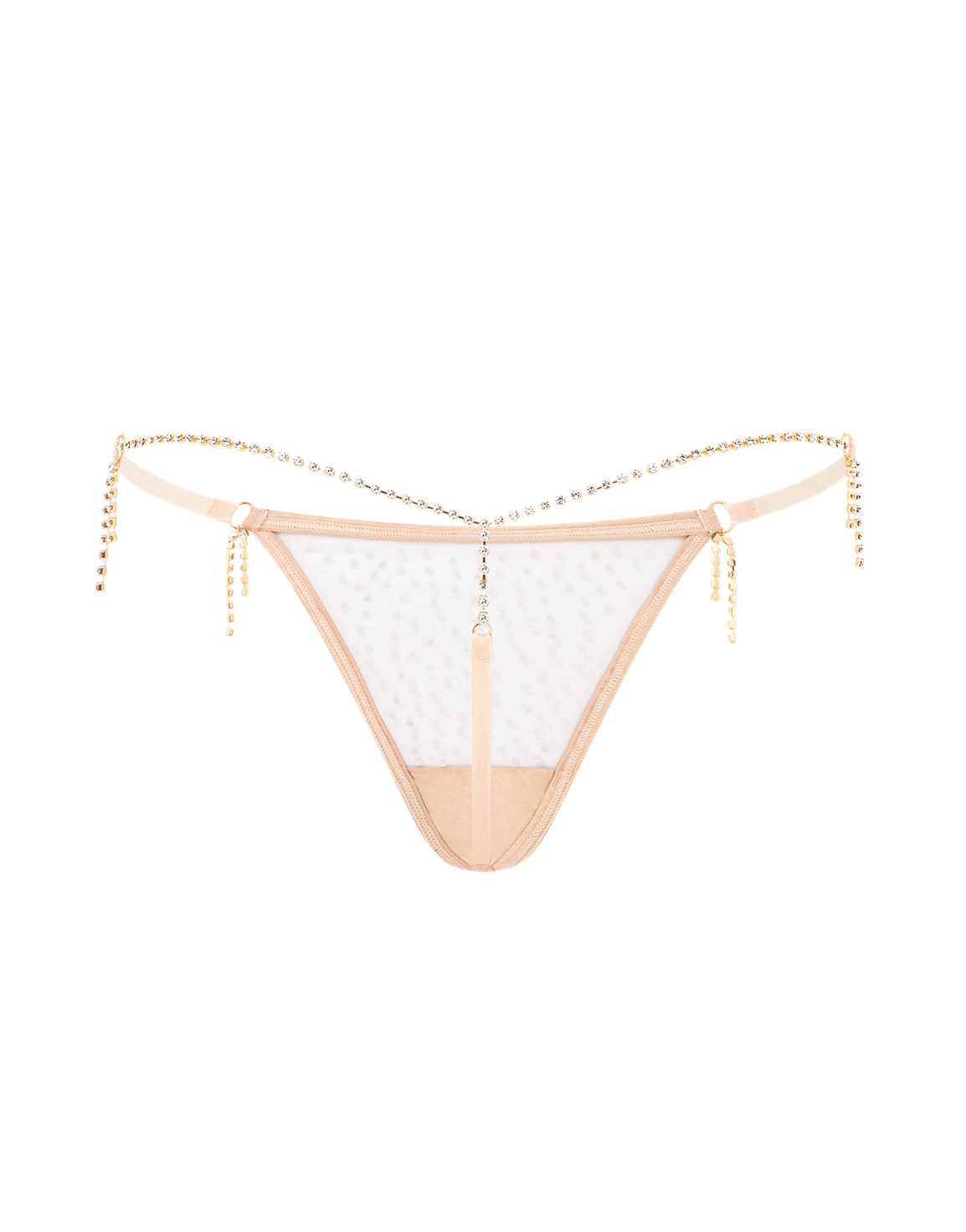 Iridessa Thong Sand/Iridescent | Agent Provocateur
