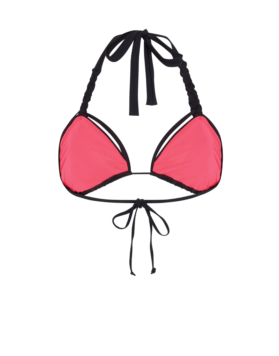 Laticia Bikini Top Black/Neon Pink | Agent Provocateur