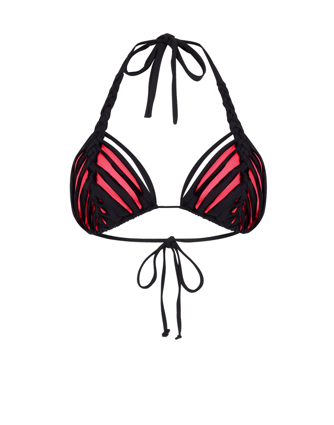 Laticia Bikini Top Black/Neon Pink | Agent Provocateur