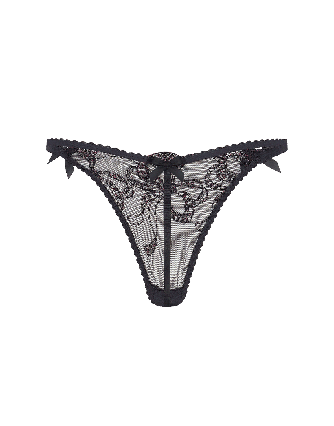 Louella Trixie Black/Pink | Agent Provocateur