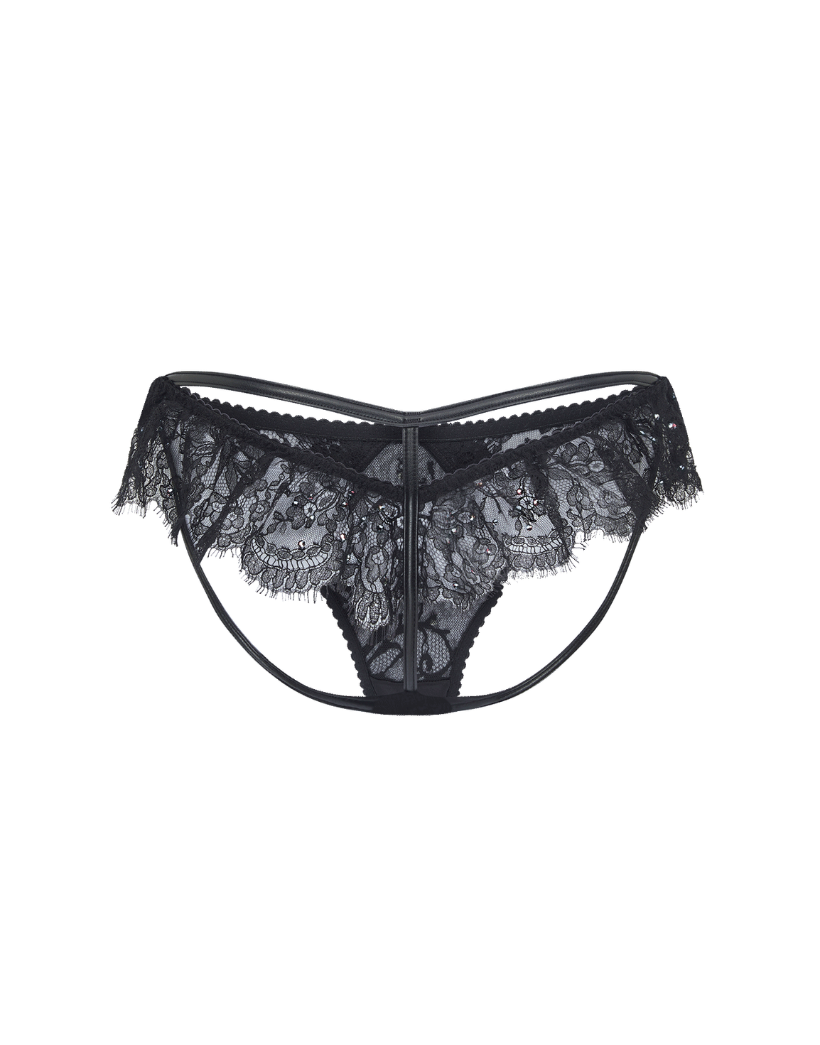Roxannie Open Back Brief Black | Agent Provocateur