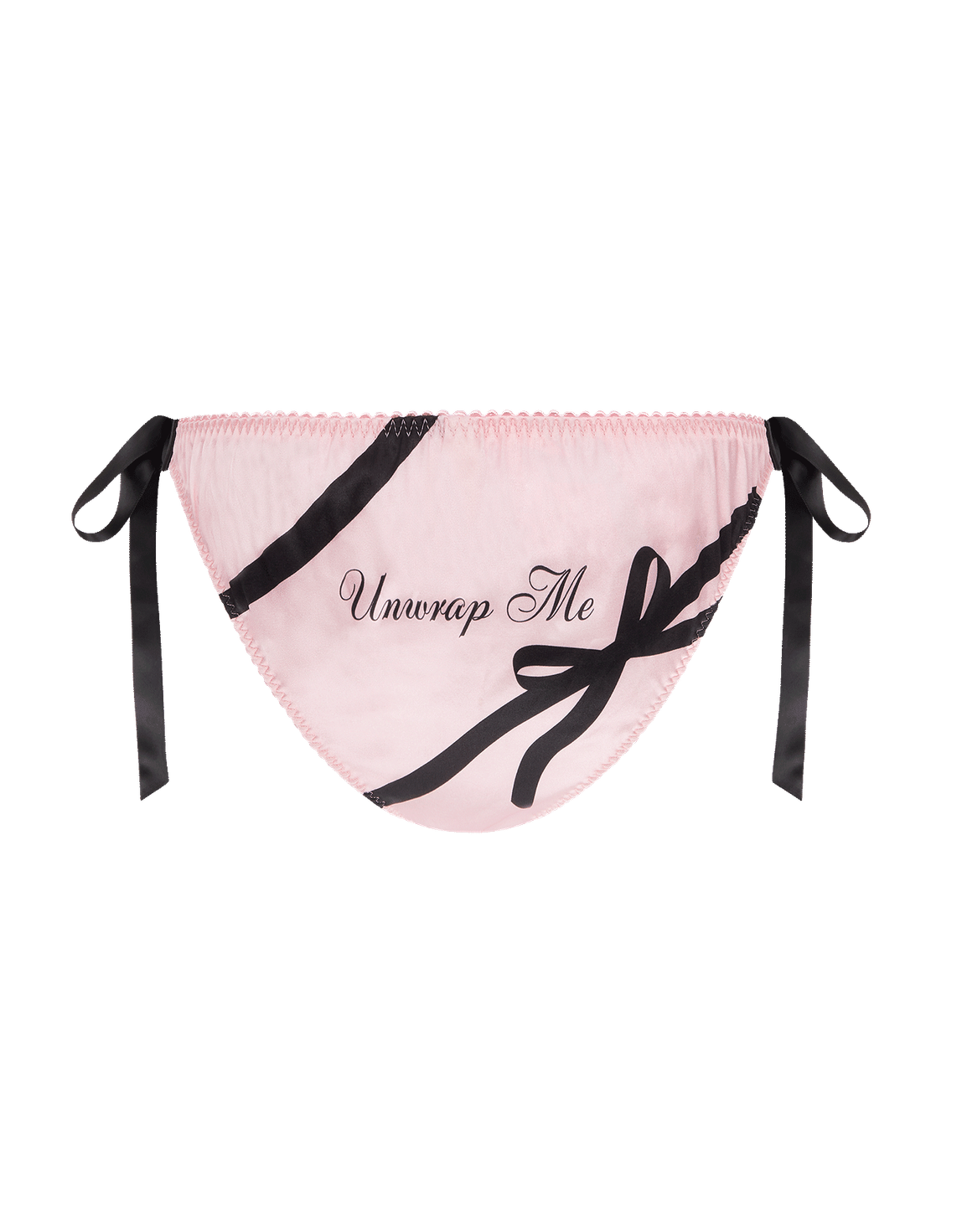 Unwrap Me Tie-Side Brief Baby Pink/Black | Agent Provocateur