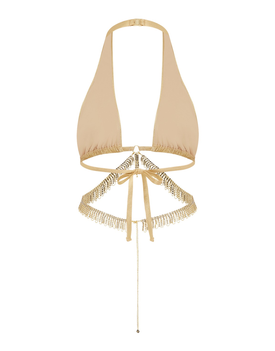 Cassiana Bikini Top Gold/Gold | Agent Provocateur
