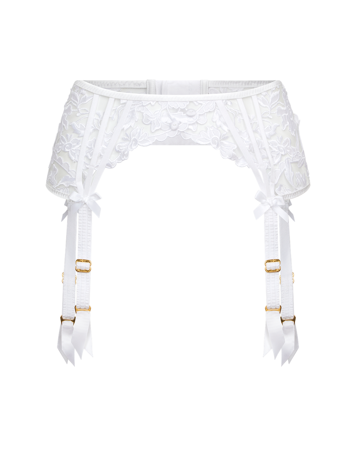 Darlia Suspender White | Agent Provocateur