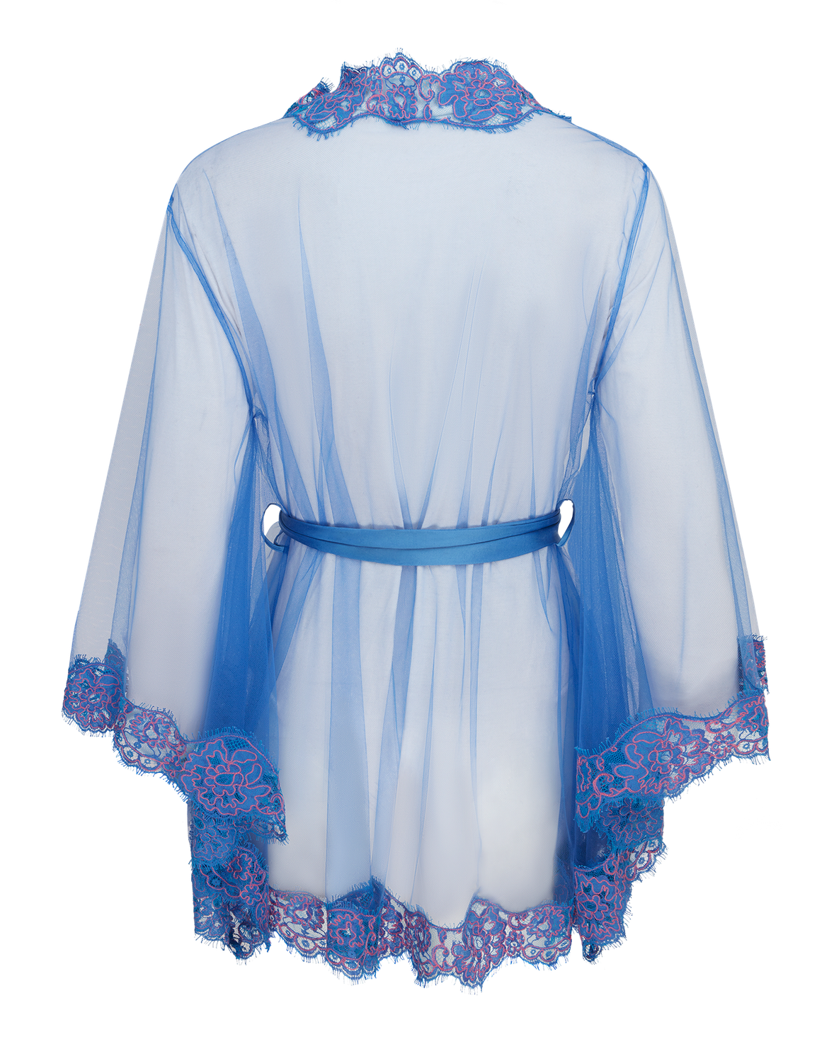 Eviee Short Kimono Blue | Agent Provocateur