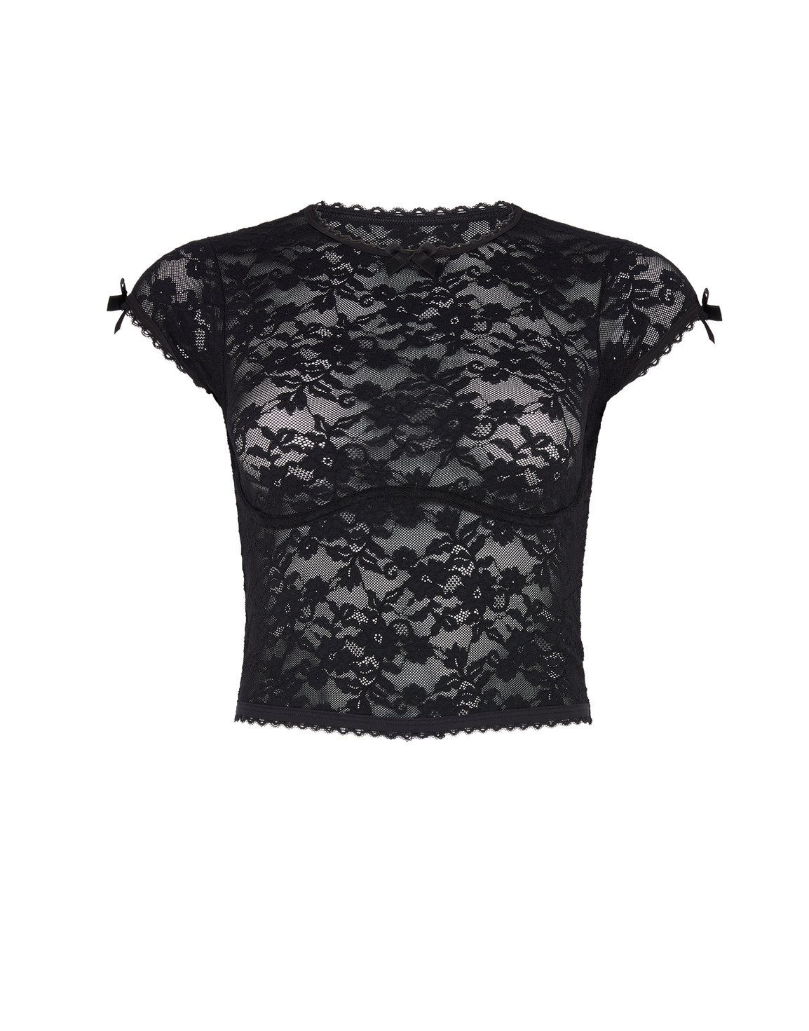 Frankie T-Shirt Black | Agent Provocateur