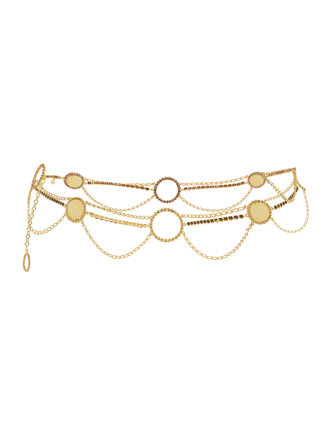 Lucia Belly Chain Gold/Gold | Agent Provocateur