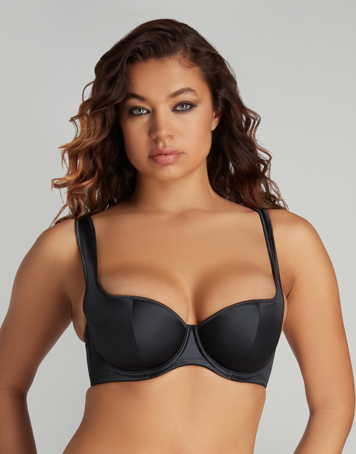 Nikita Demi Cup Underwired Bra Black | Agent Provocateur