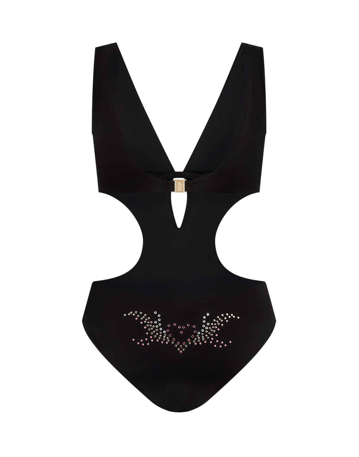 Presilli Swimsuit Black/Silver | Agent Provocateur