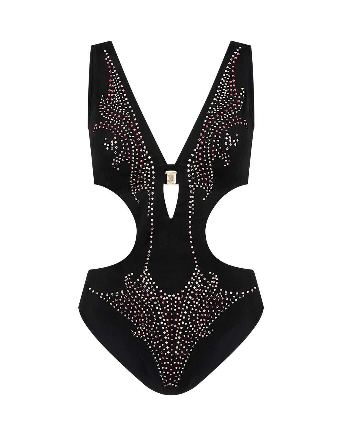 Presilli Swimsuit Black/Silver | Agent Provocateur