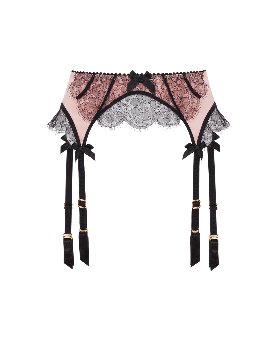 Sammi Suspender Nude/Black | Agent Provocateur