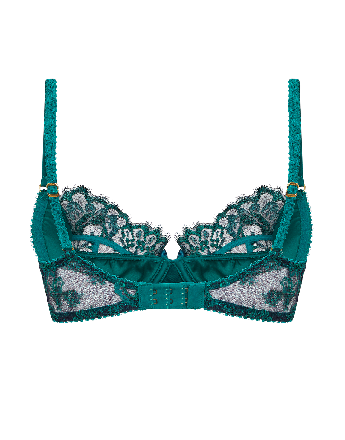 Solanna Plunge Underwired Bra Solanna Green | Agent Provocateur