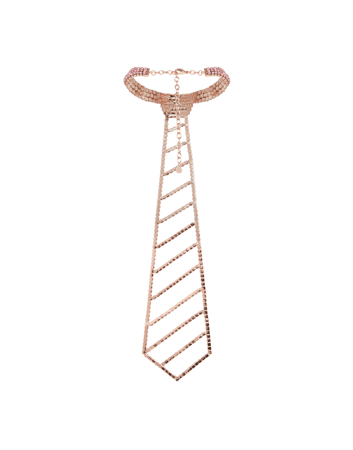 Zoelle Tie Rose Gold/Crystal | Agent Provocateur