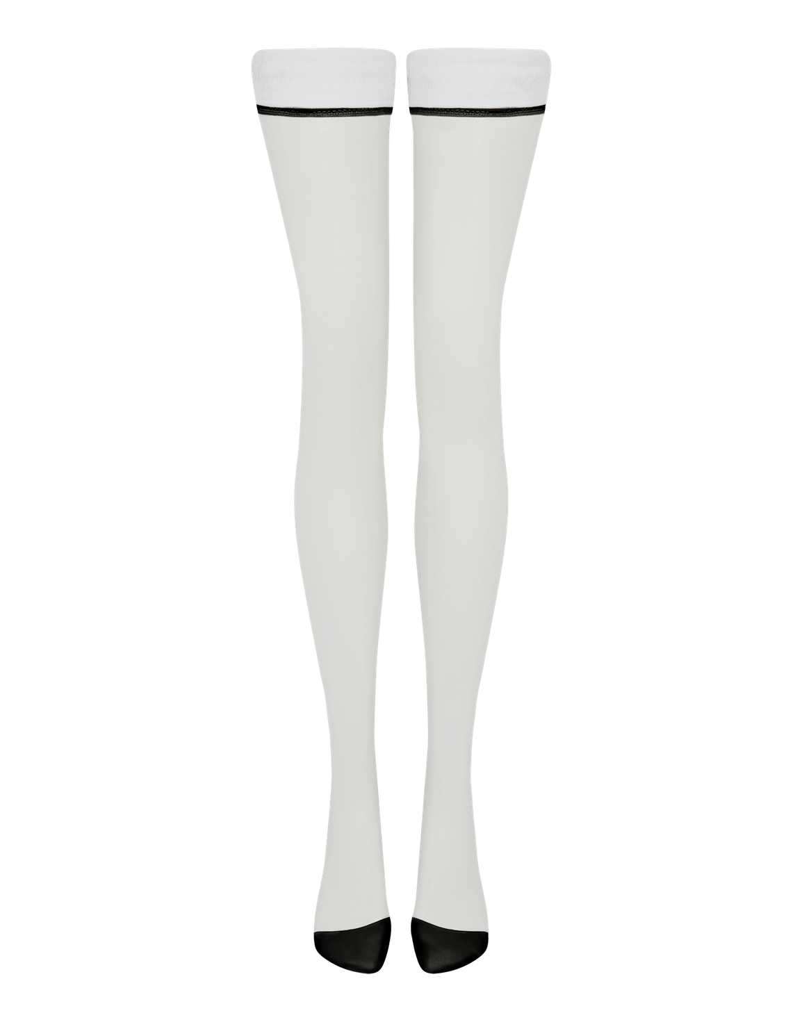 AP Signature Hold Ups White/Black | Agent Provocateur