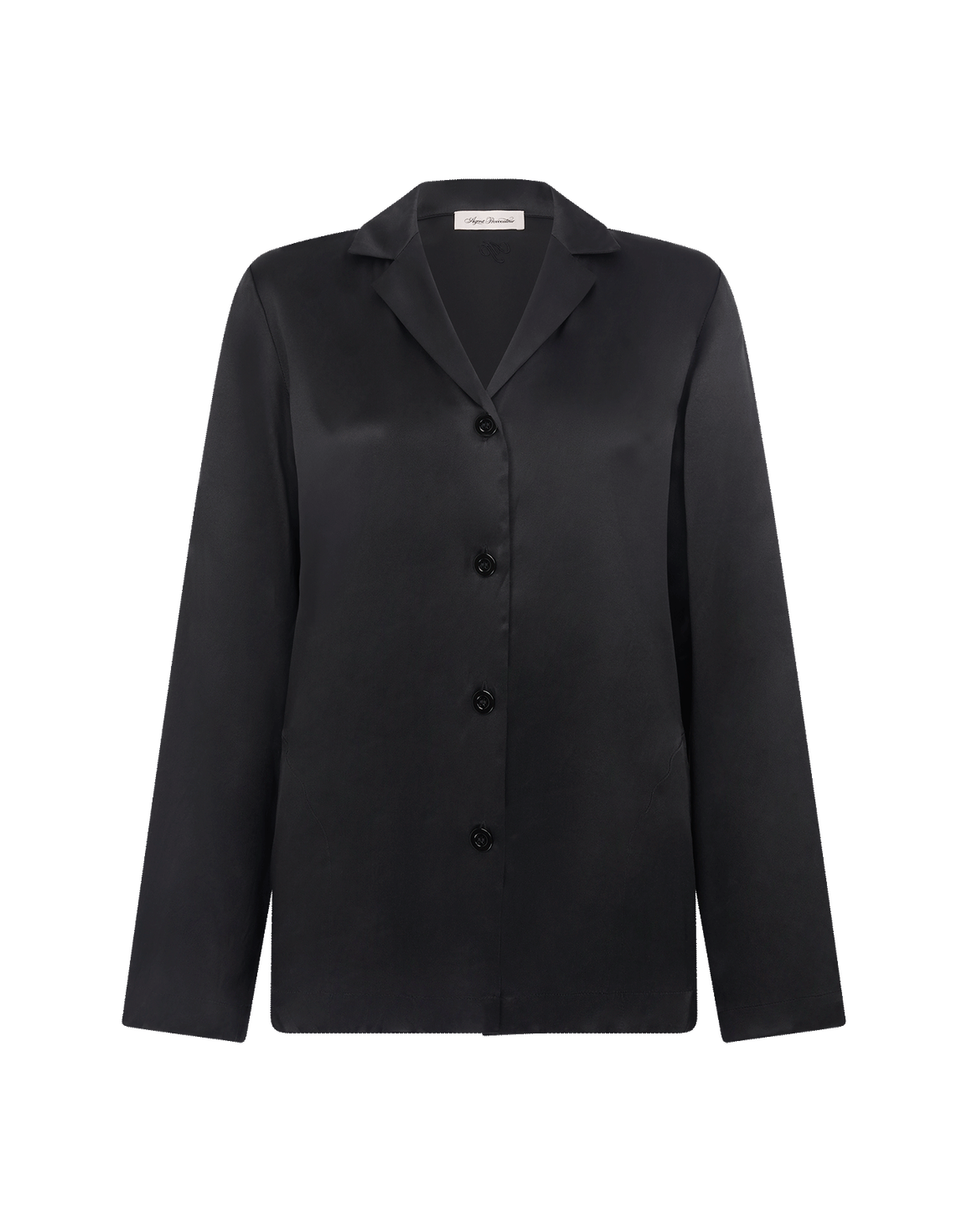 Cecily Pyjama Set Black/Black | Agent Provocateur