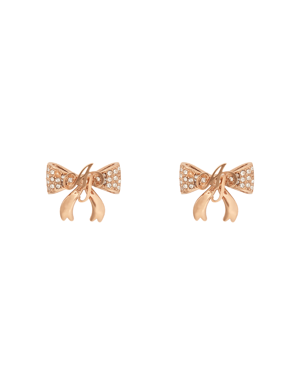Brietta Earrings Rose Gold/Crystal | Agent Provocateur