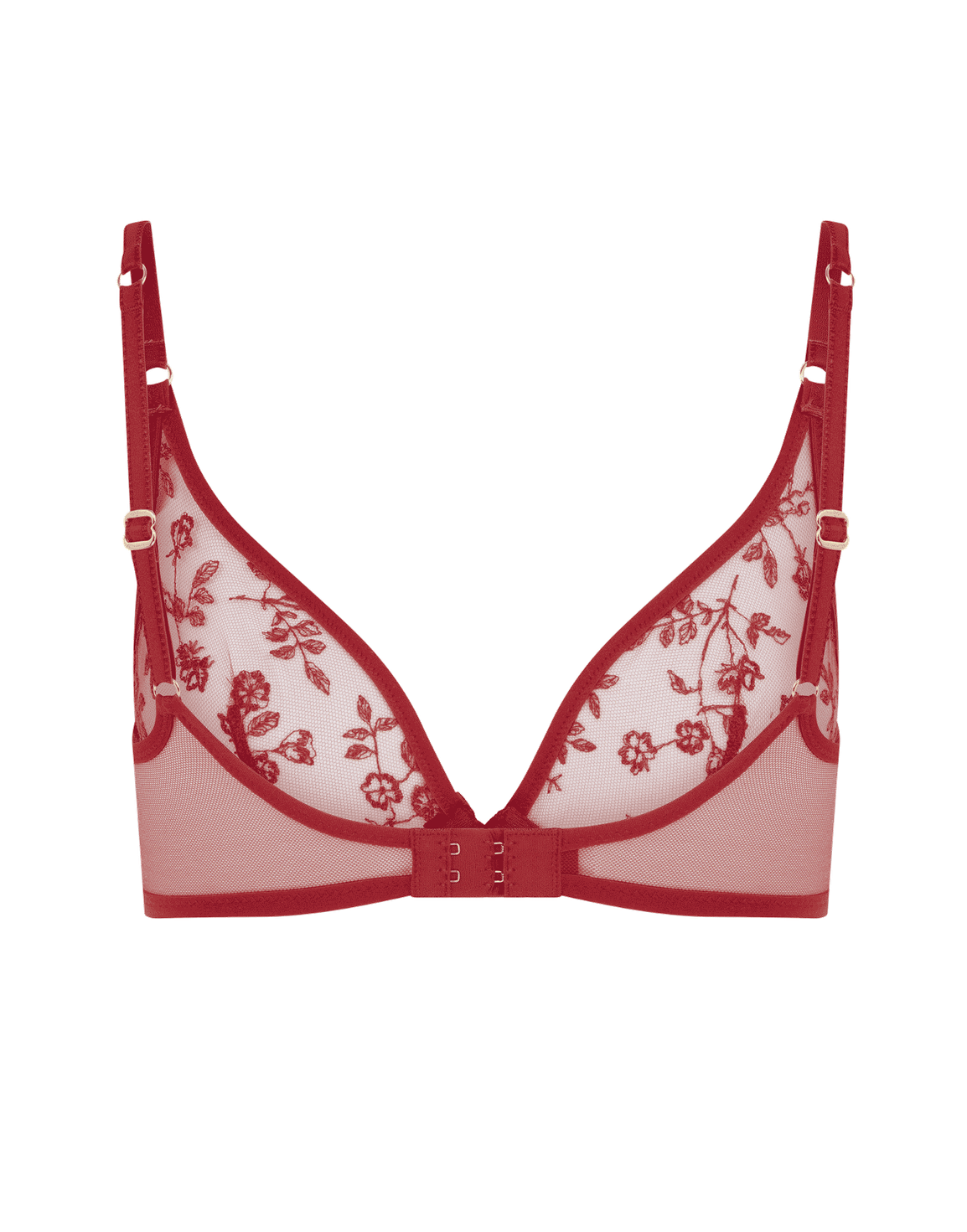 Henrieta Full Cup Underwired Bra Red | Agent Provocateur