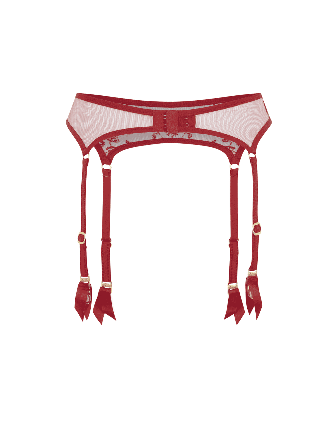 Henrieta Suspender Red | Agent Provocateur