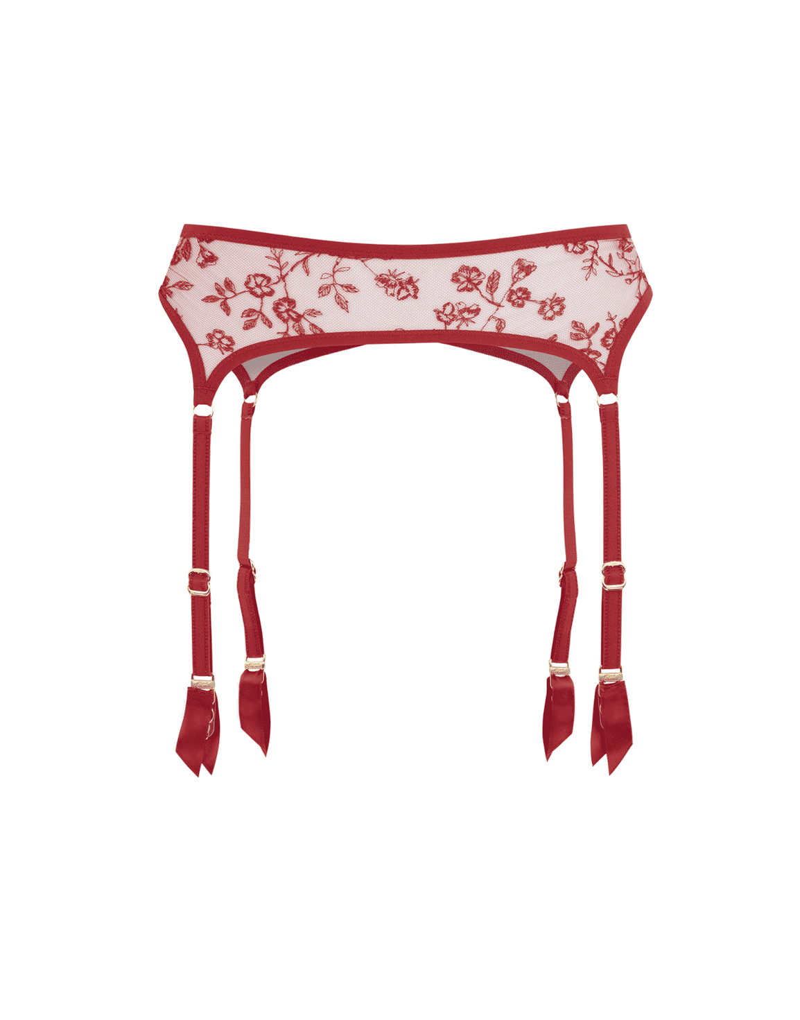 Henrieta Suspender Red | Agent Provocateur