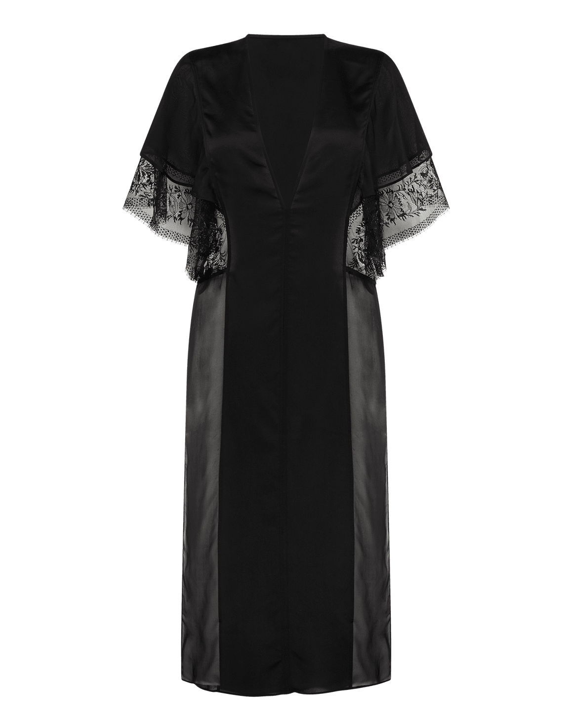 Tanya Dressing Gown Black | Agent Provocateur
