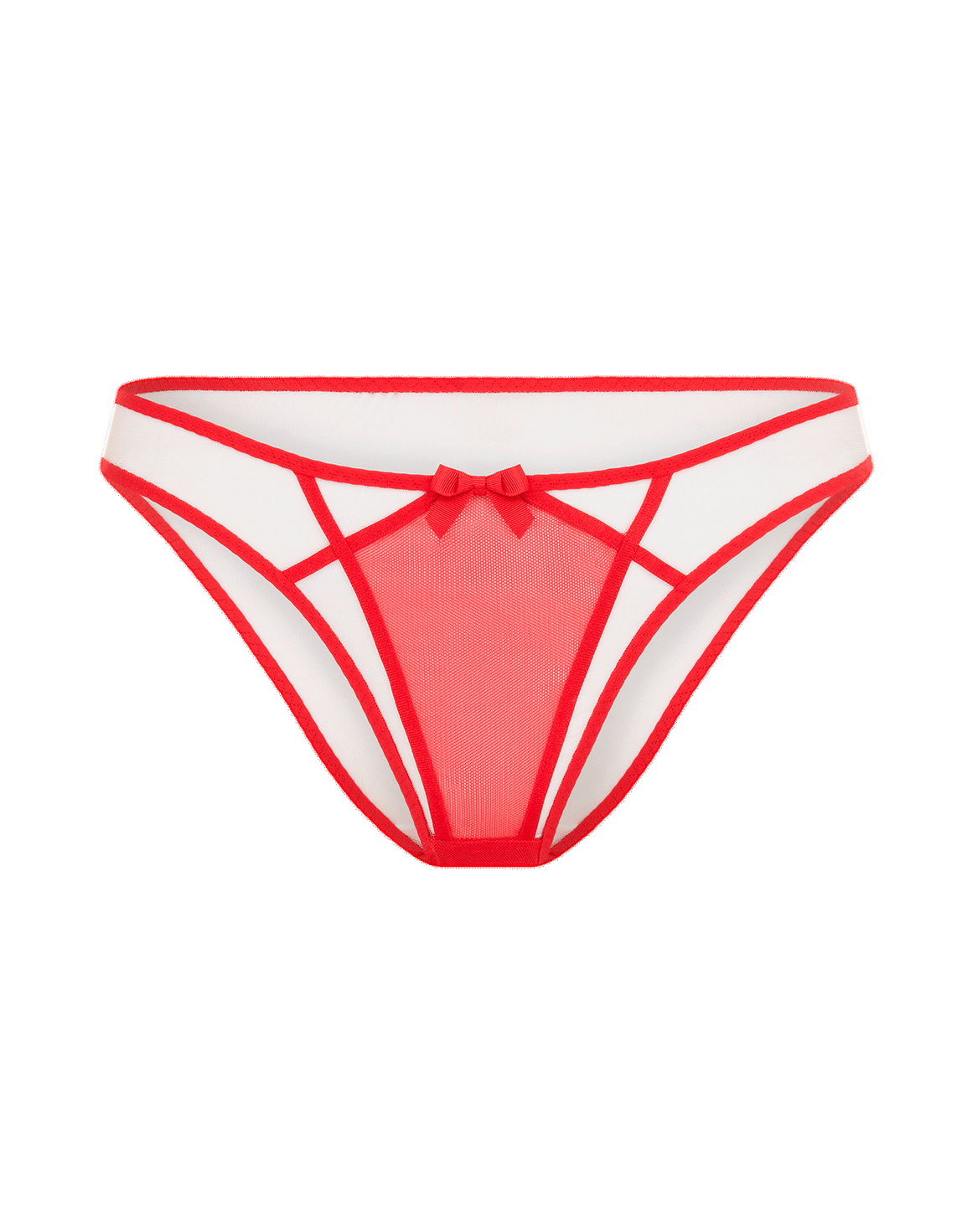 Cherise Full Brief Red/Sand | Agent Provocateur