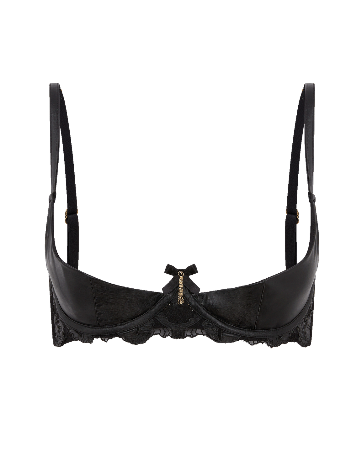 Babeta Demi Cup Underwired Bra Black | Agent Provocateur