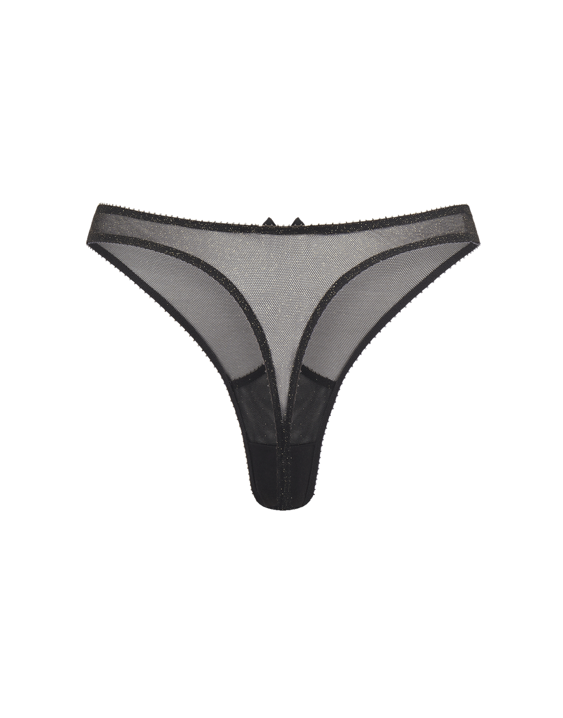 Shimmer Thong Black | Agent Provocateur