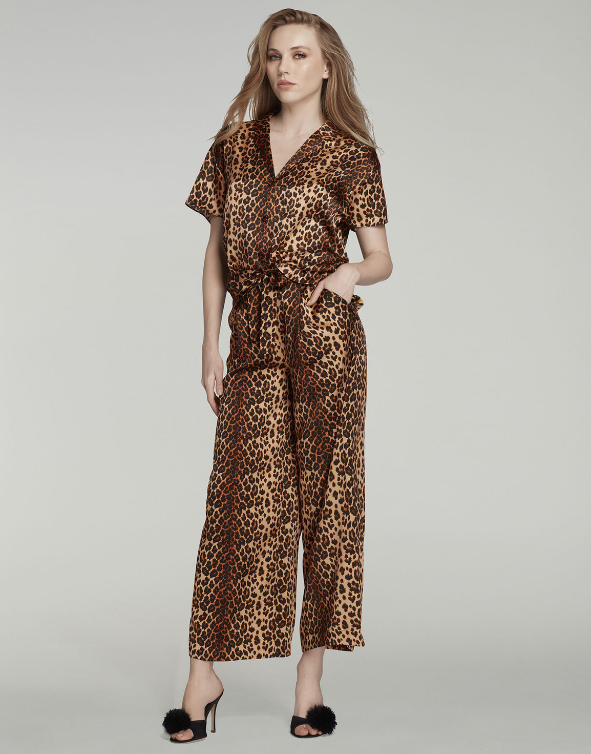 Kittie Pyjama Trousers Leopard | Agent Provocateur