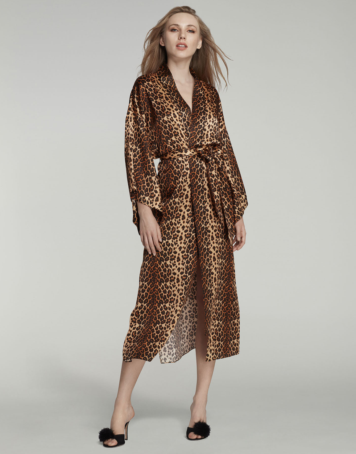 Kittie Long Kimono Leopard | Agent Provocateur