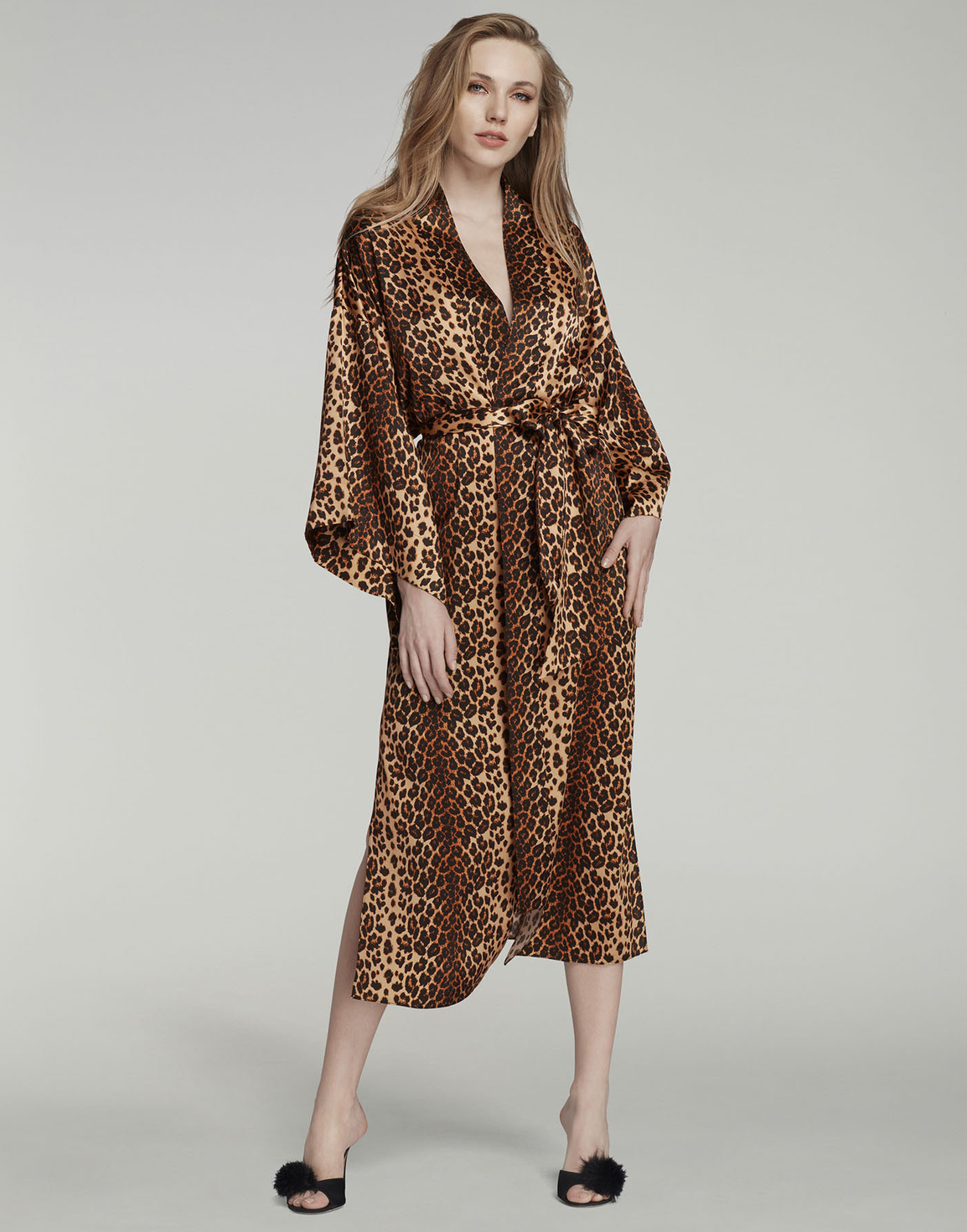 Kittie Long Kimono Leopard | Agent Provocateur