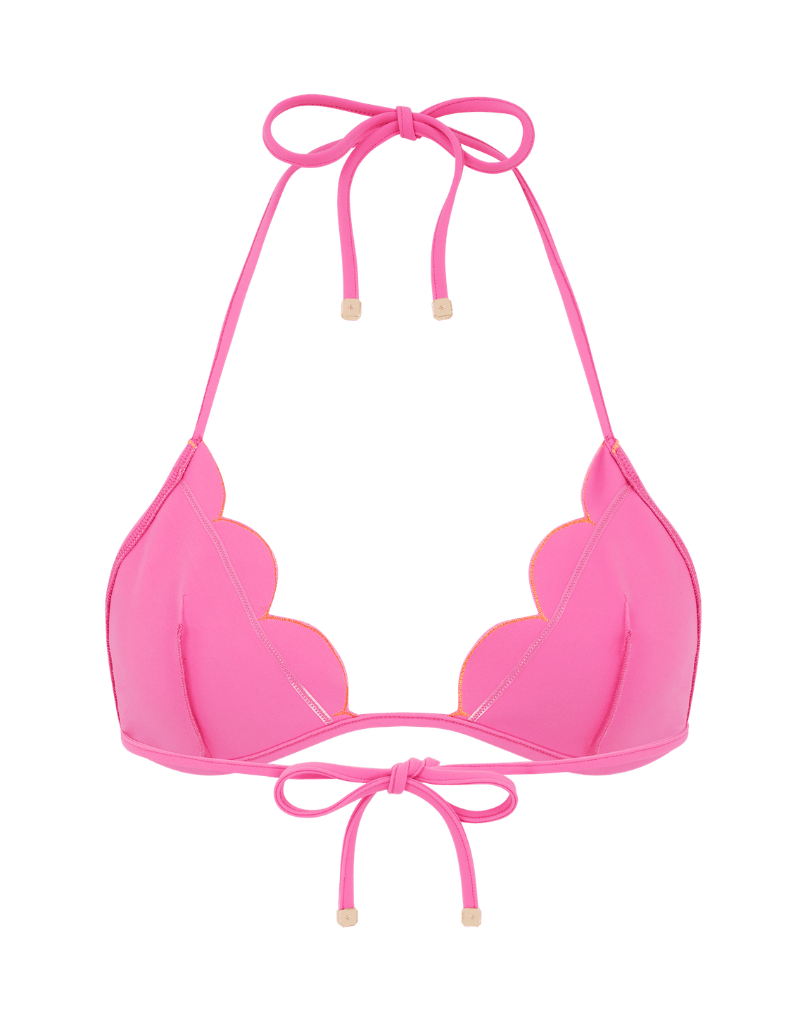 Lorna Tie Side Bikini Top Pink | Agent Provocateur