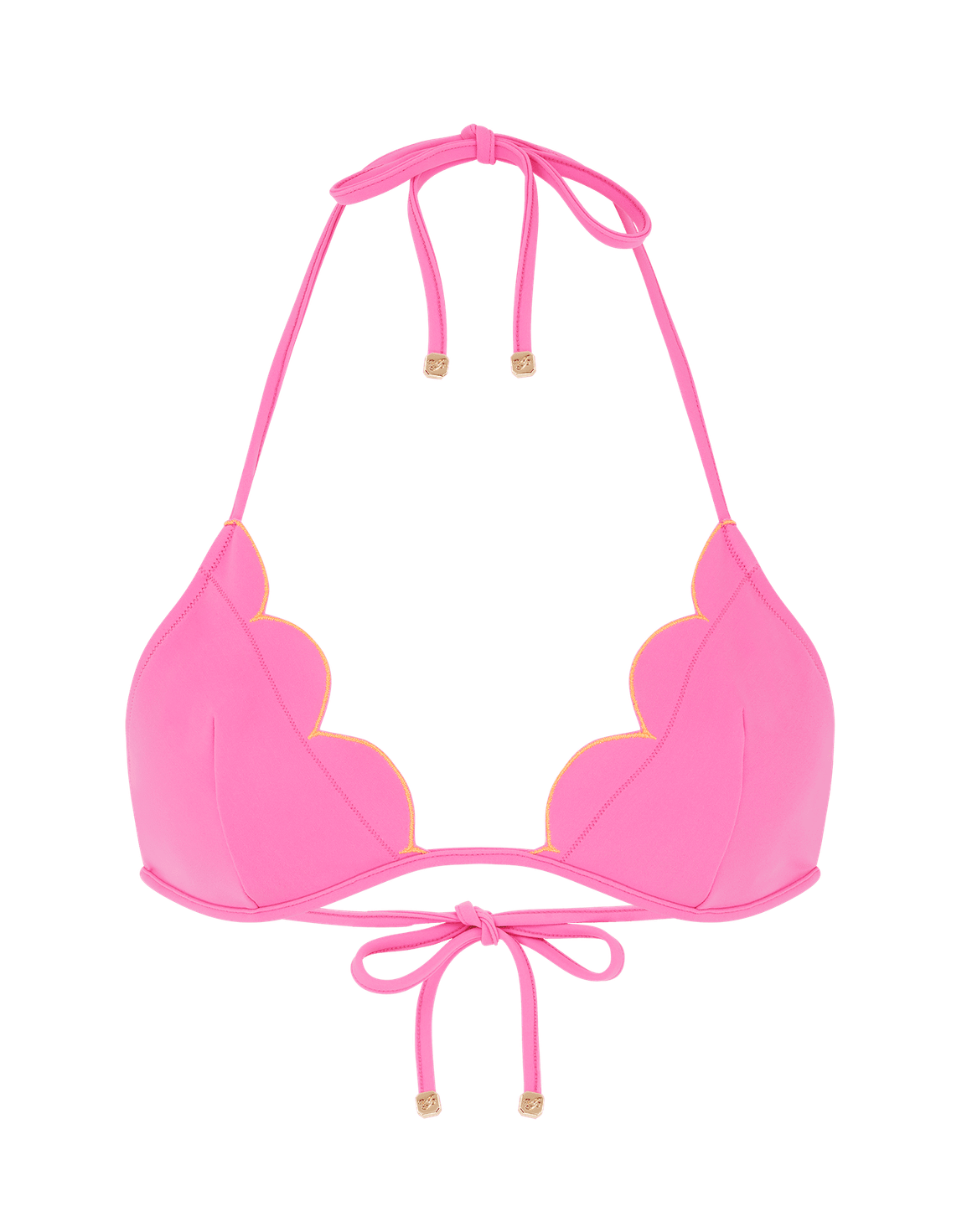 Lorna Tie Side Bikini Top Pink | Agent Provocateur