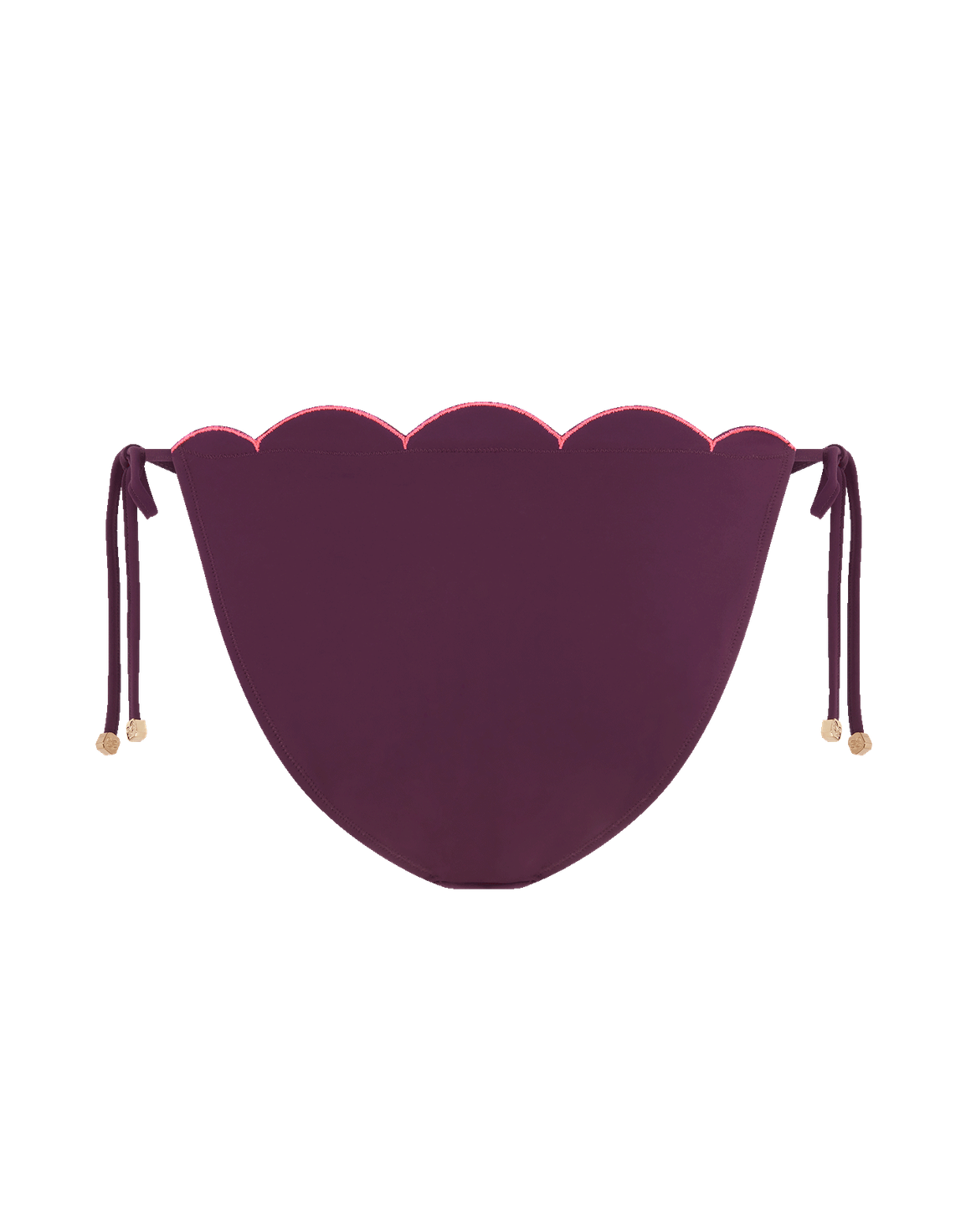 Lorna Tie Side Bikini Bottom Plum | Agent Provocateur