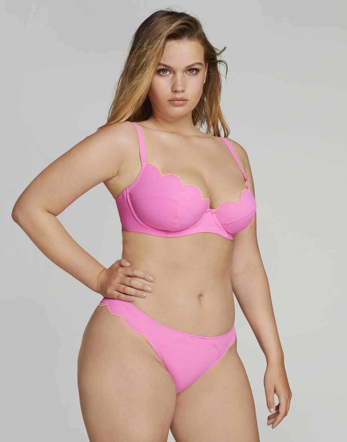 Lorna Cupped Bikini Top Pink | Agent Provocateur