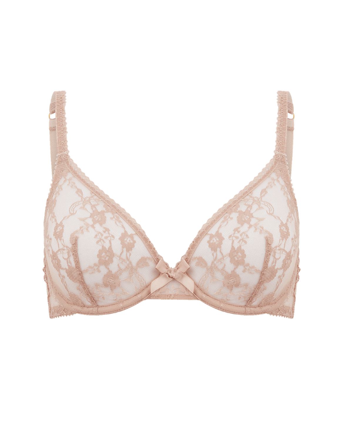 Laily Plunge Underwired Bra Praline | Agent Provocateur