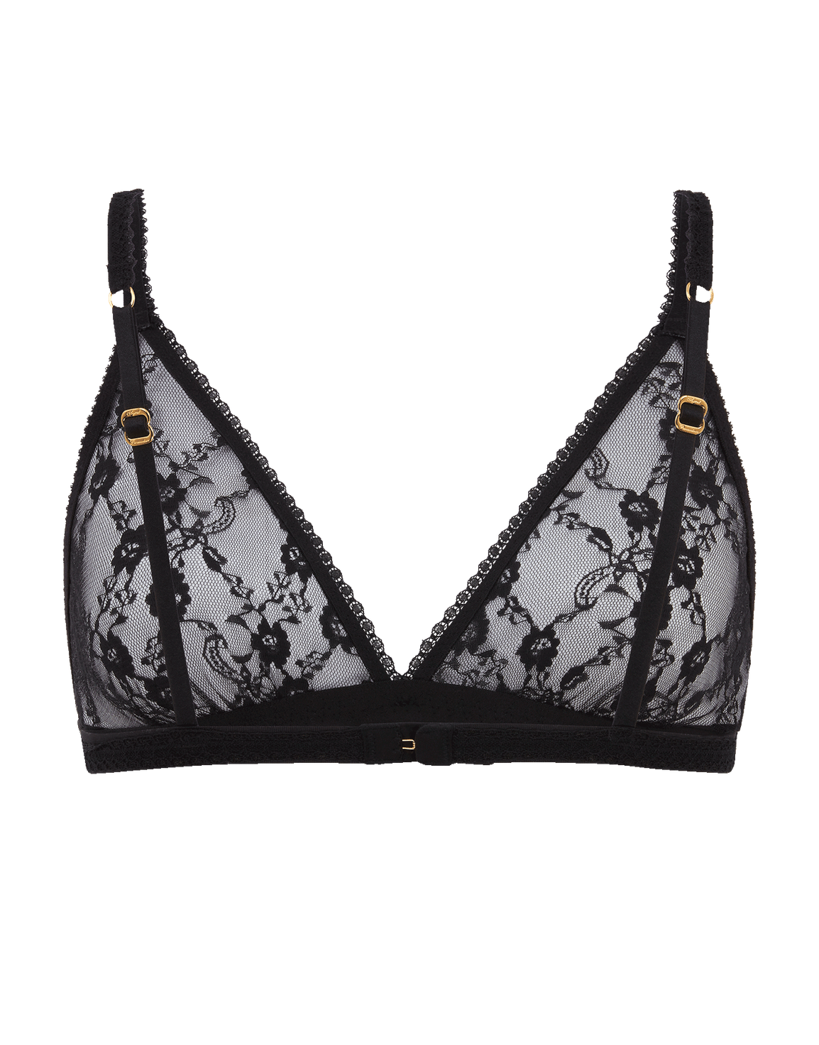 Laily Soft Cup Plunge Bra Black | Agent Provocateur