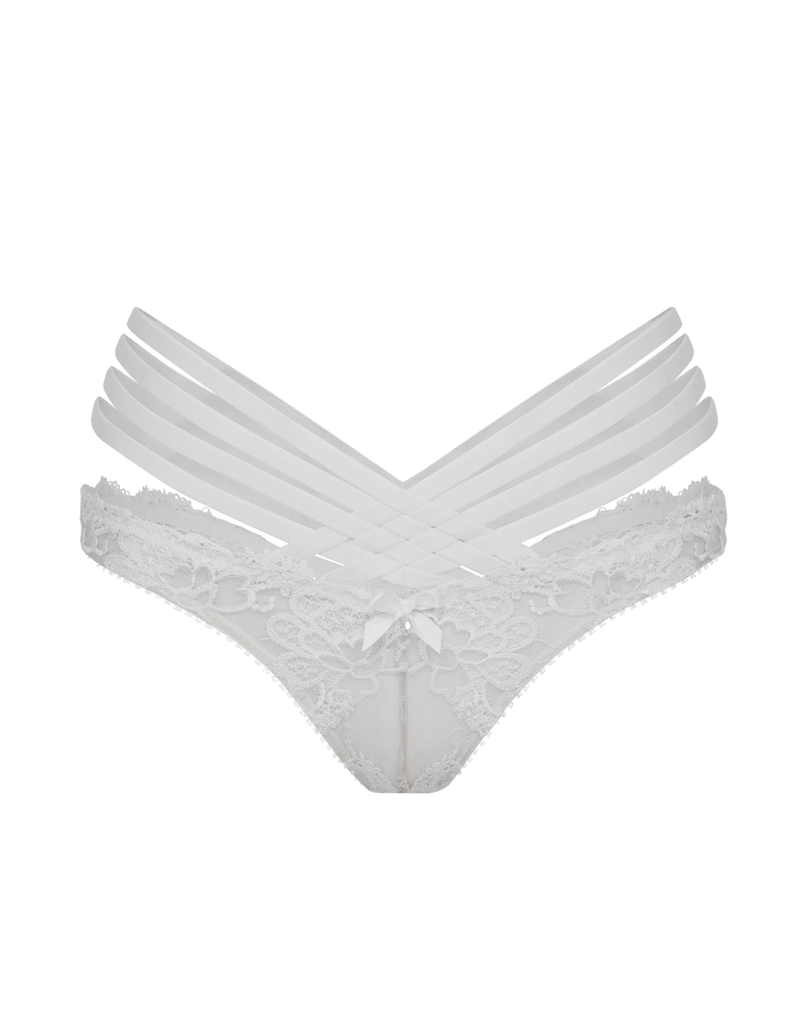 Dioni Full Brief White/White | Agent Provocateur