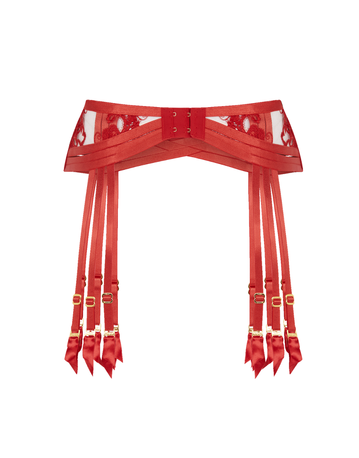 Dioni Suspender Red | Agent Provocateur