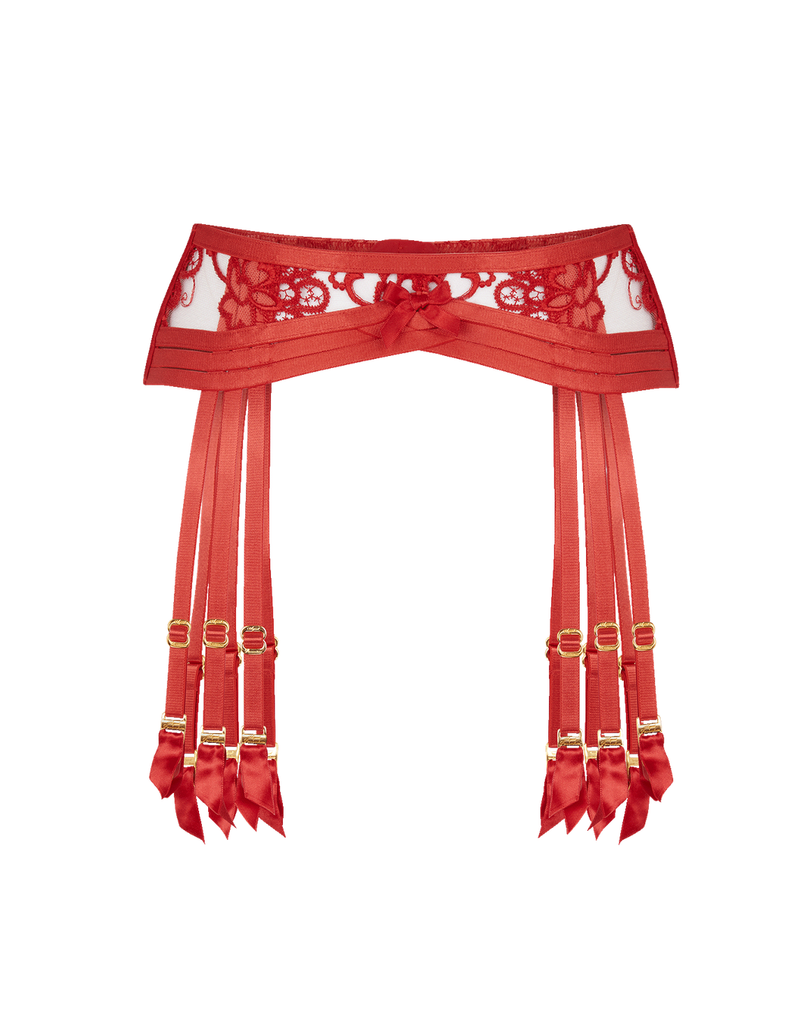 Dioni Suspender Red | Agent Provocateur